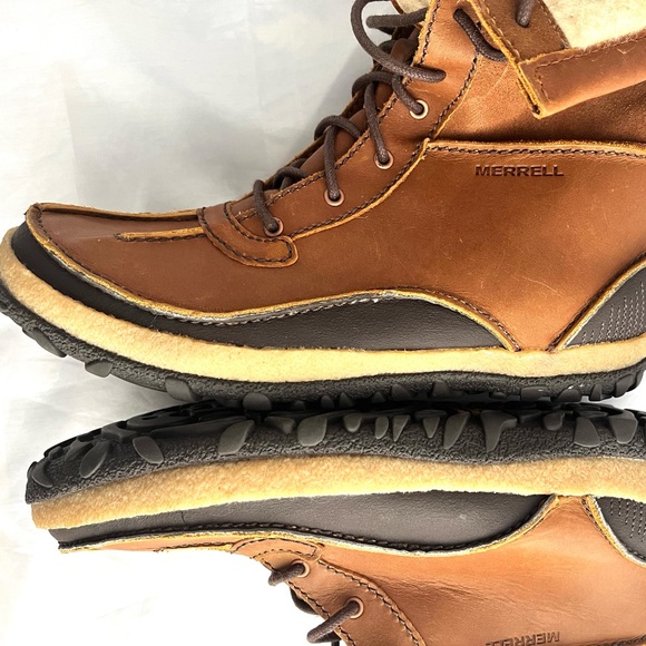 Merrell Tremblant Mid Polar Cut Waterproof Insulated Hiking Boot sz 8,5 - Picture 8 of 13